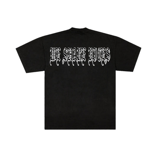 BLACK LOGO TEE