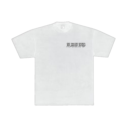 WHITE LOGO TEES