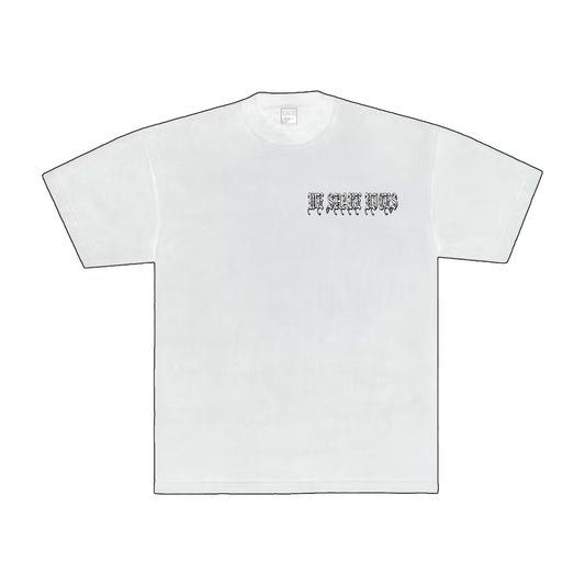 WHITE GAS MASK TEE